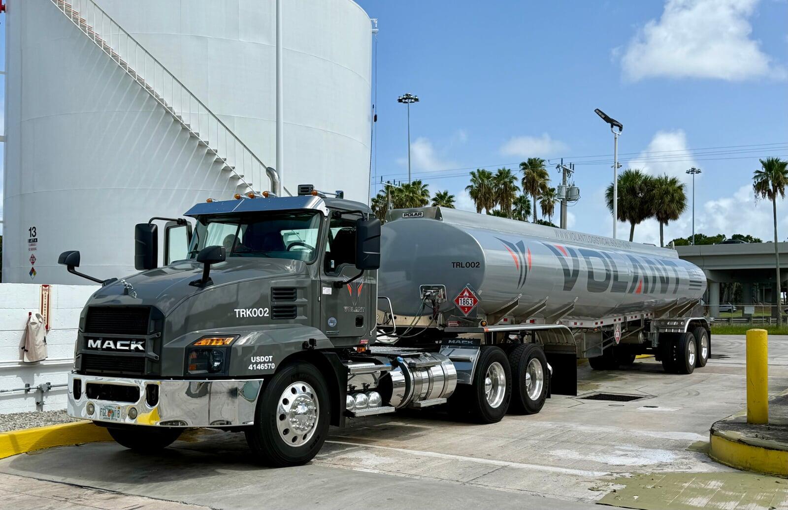 Volant Truck at PBI Airport Fuel Facility